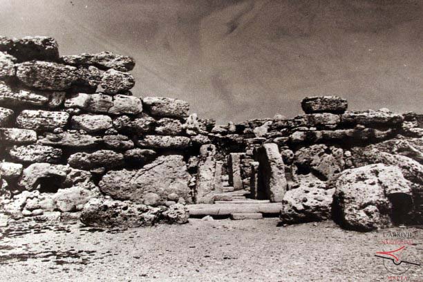 Ġgantija's South Temple entrance