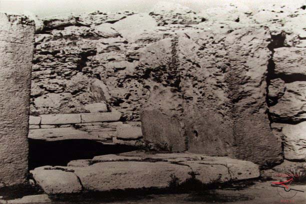 Ġgantija Temples' Trilithon entrance
