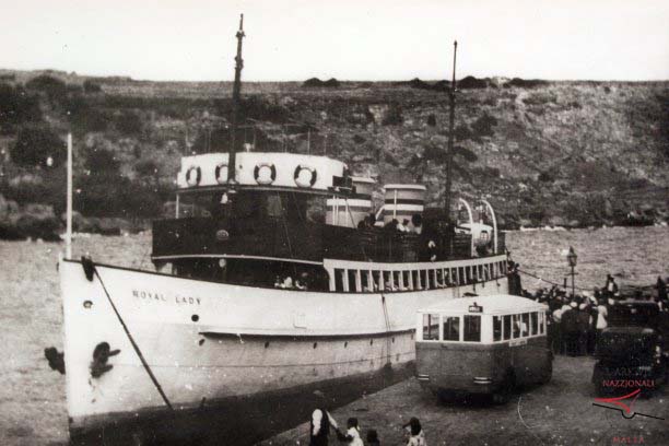 Royal Lady at Gozo quay