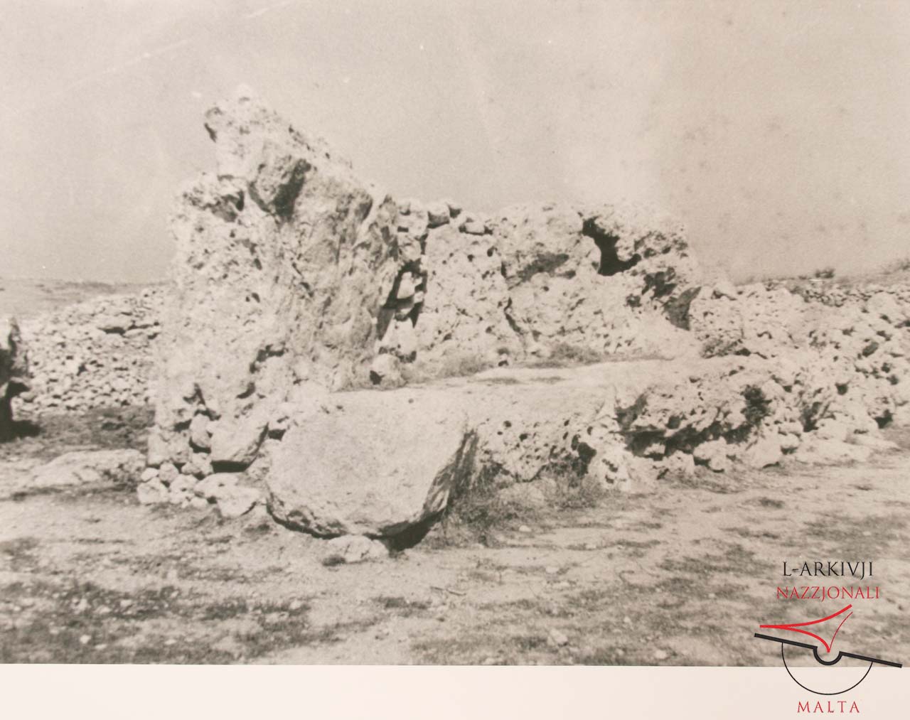 Megalithic remains in Santa Verna