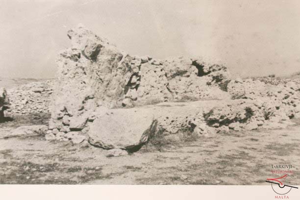 Megalithic remains in Santa Verna