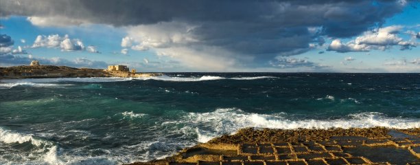 View from Għar Qawqla