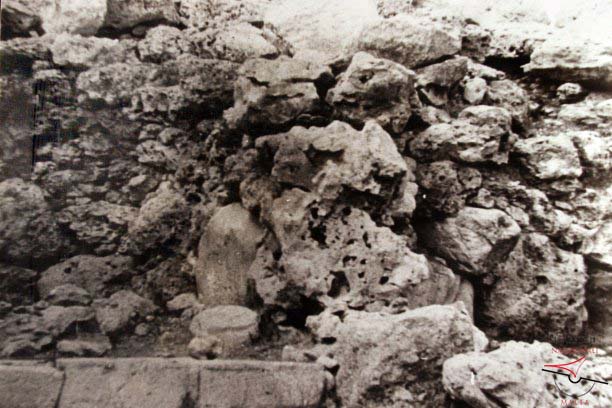 Ggantija's South Temple back apse