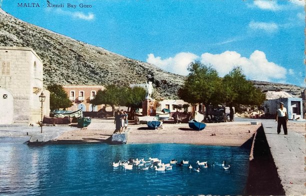 Peaceful Scene in Xlendi