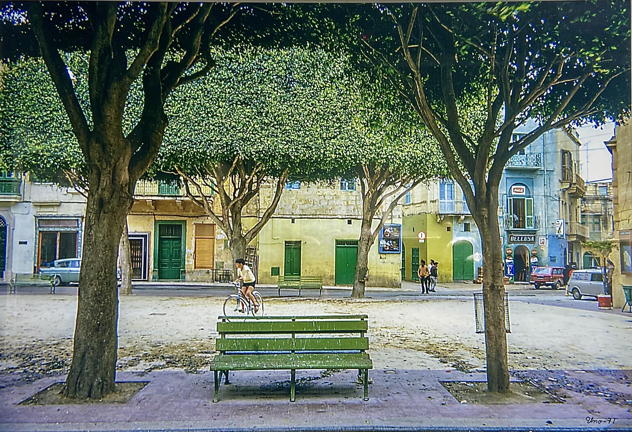 A quiet moment at it-Tokk Square