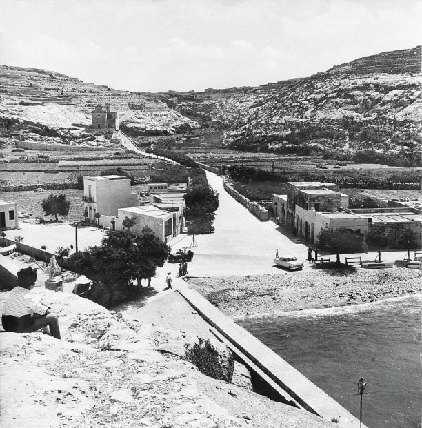 A serene view of Xlendi valley