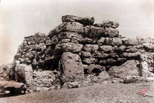 Corner megaliths of South Temple at Ġgantija
