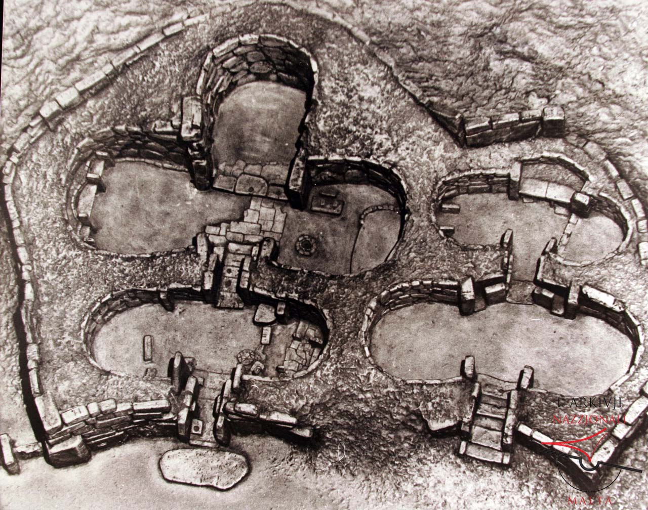 Ġgantija Temples model