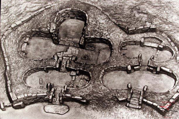 Ġgantija Temples model