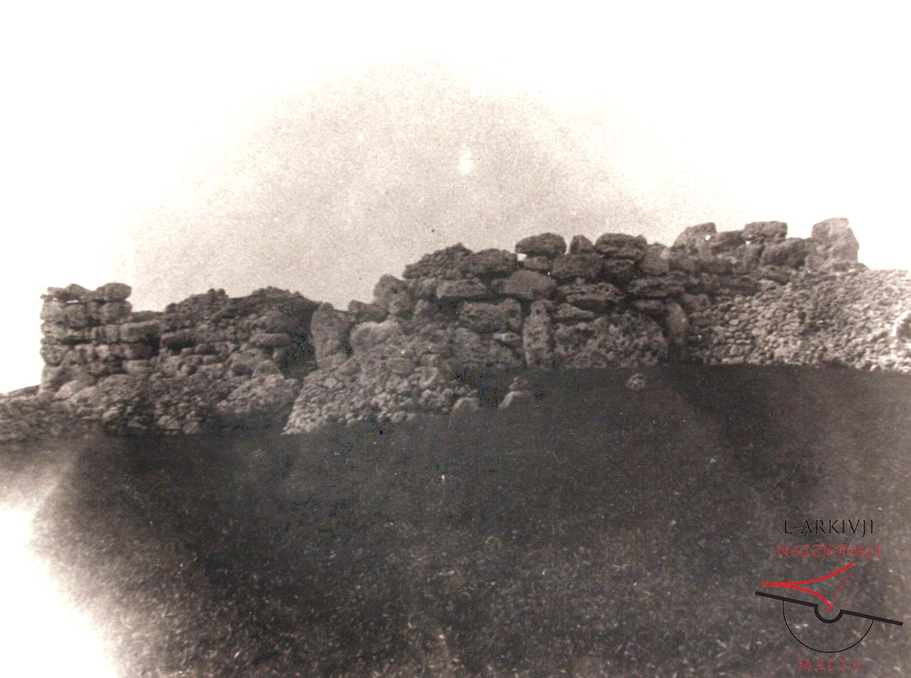 Front view of Ġgantija Temples