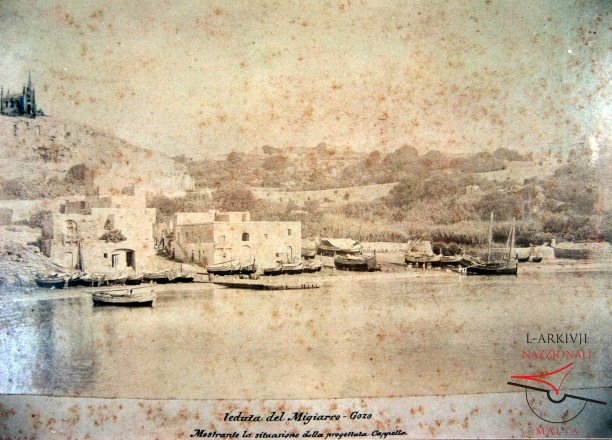 View of Mġarr Harbour