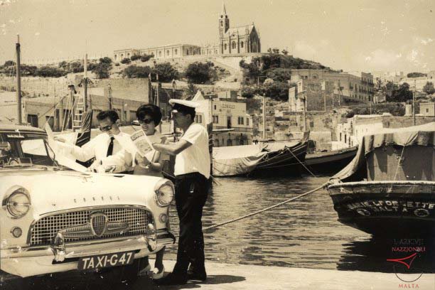 Taxi at Mġarr Harbour