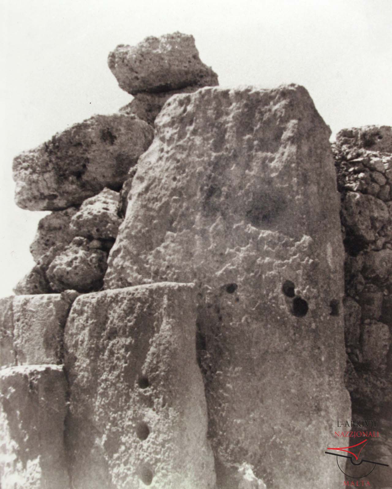 Ġgantija's South Temple entrance