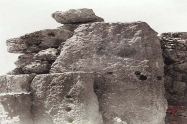 Ġgantija's South Temple entrance