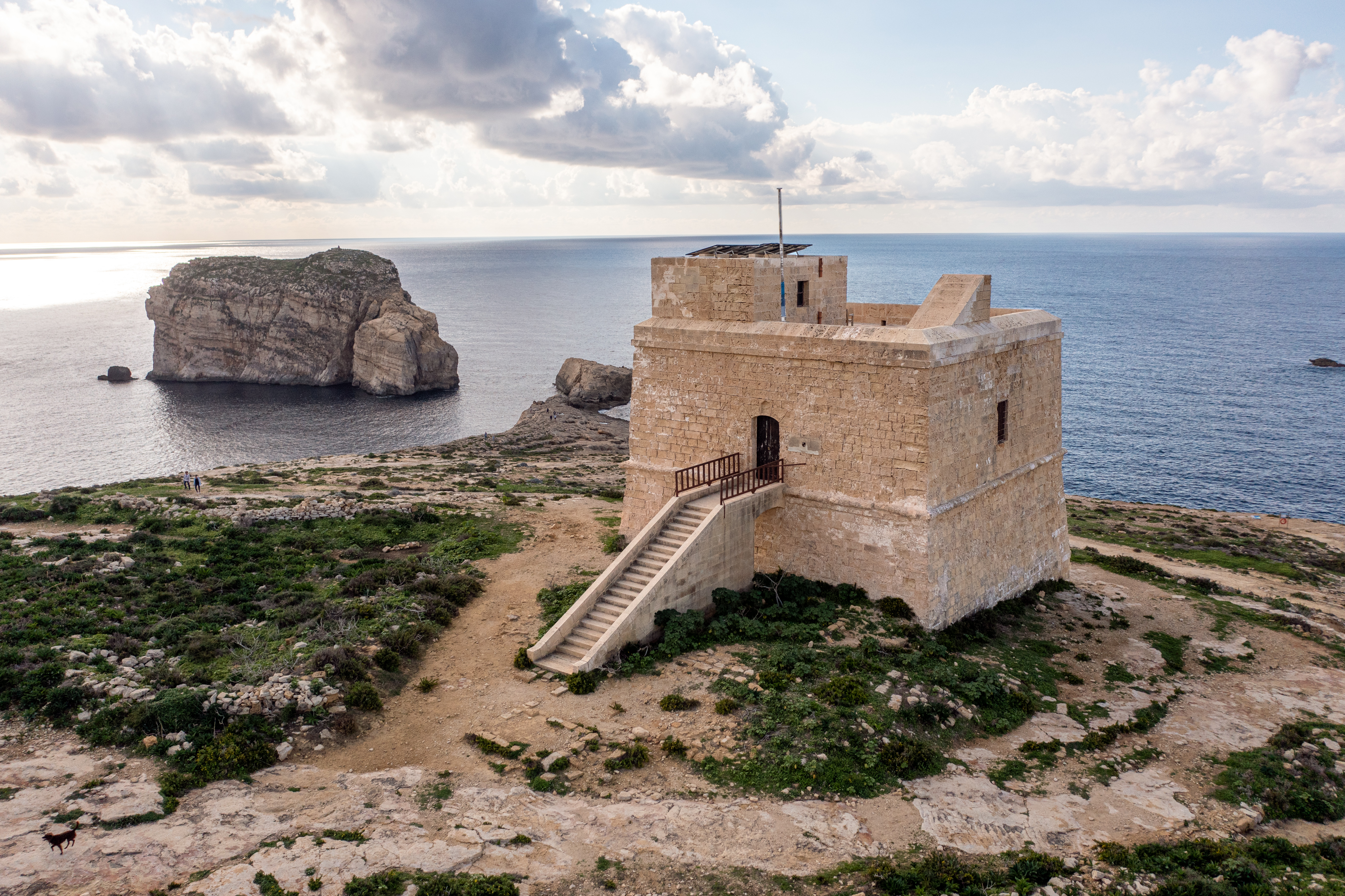 Dwejra Tower & Fungus Rock