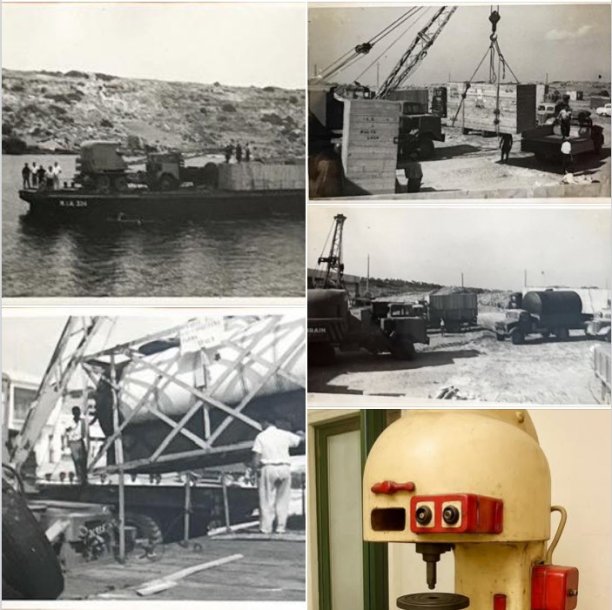 Arrival of Gozitano’s First Machines