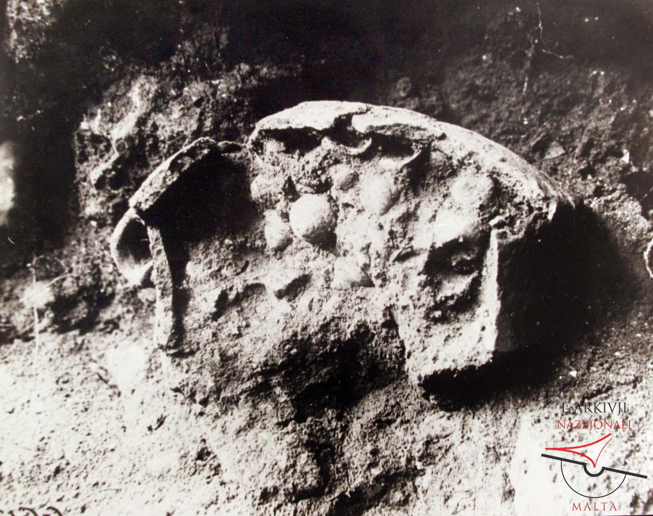 Ġgantija's original South Temple floor