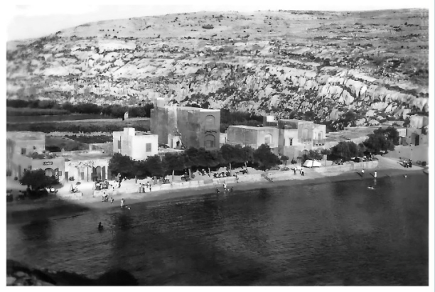 Seaside promenade in Xlendi bay