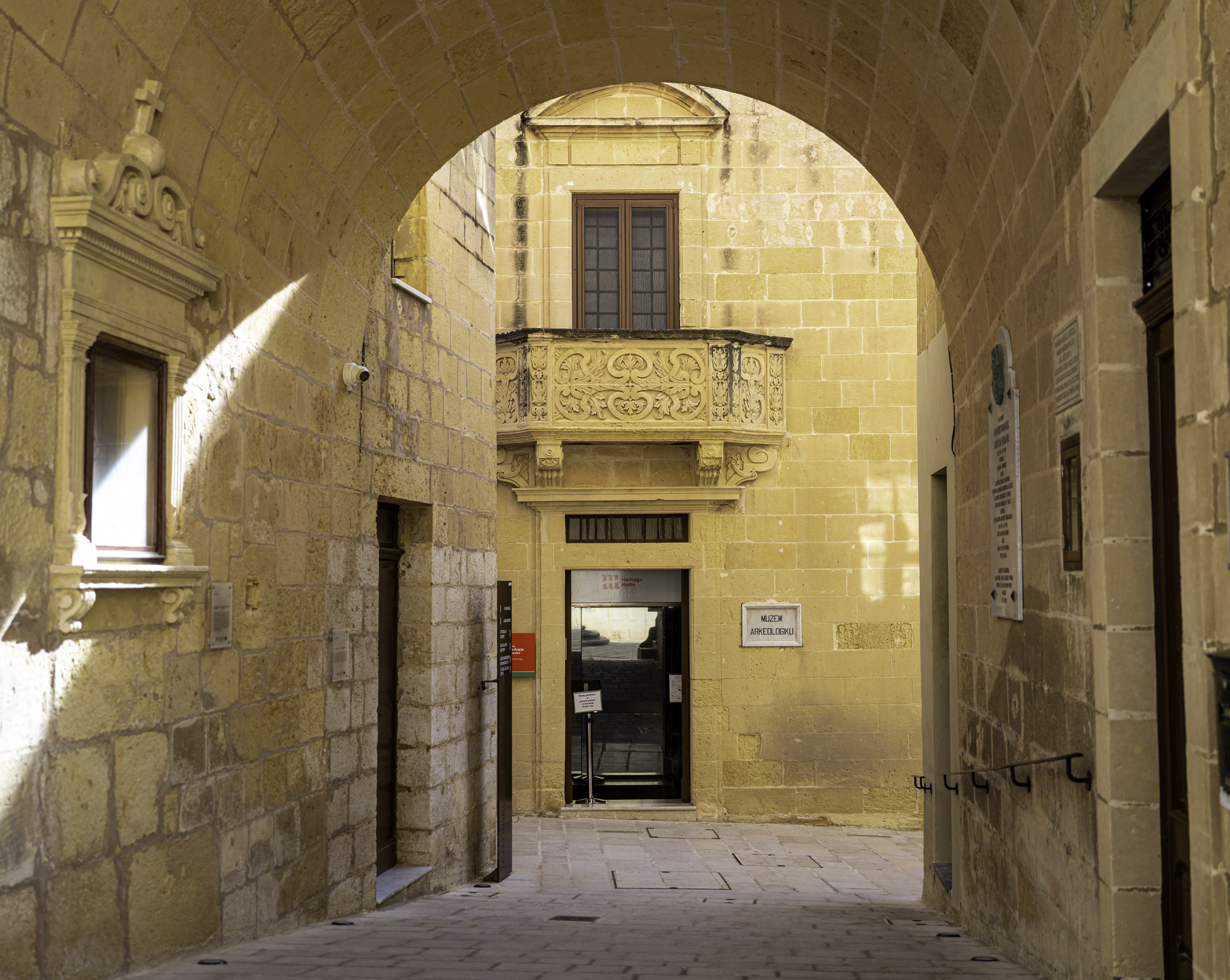 Archaeology Museum entrance, Citadel