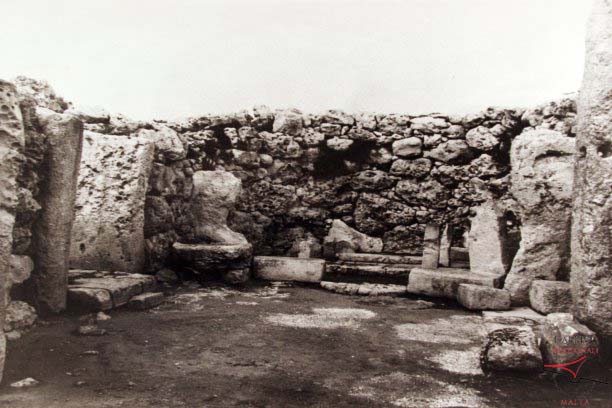 Ġgantija's South Temple apse