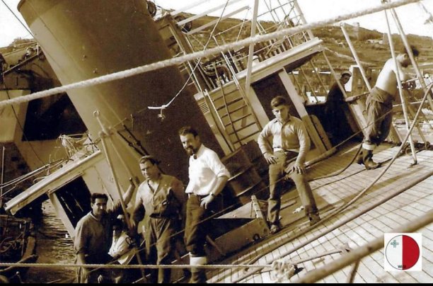 People onboard the Bancinu ferry