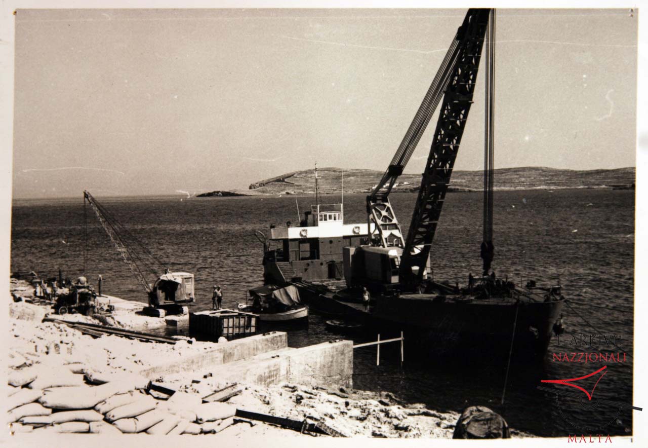 Building of desalination plant