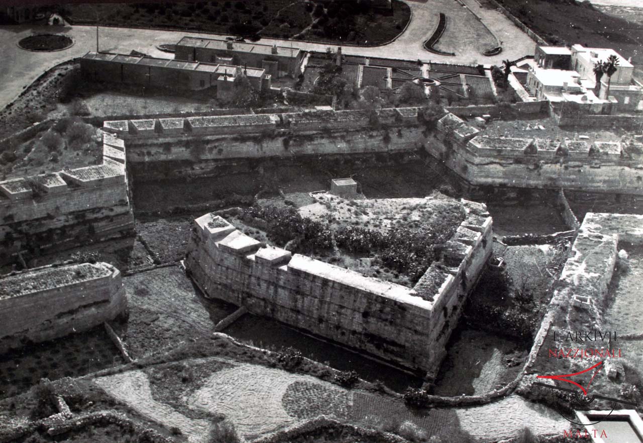 Fort Chambray aerial view