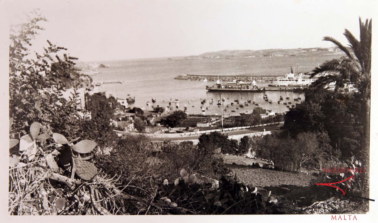 Mġarr Harbour with MV Melitaland and MV Għawdex