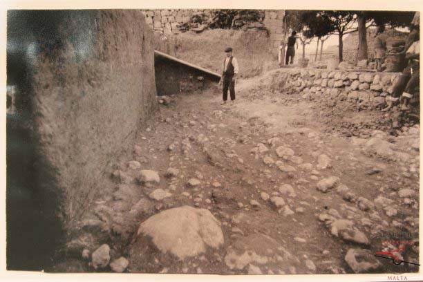 Roman remains on Rabat-Kercem road