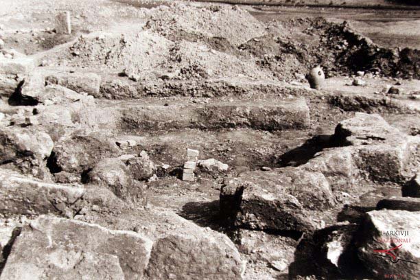 Roman Villa Excavation site at Ramla bay