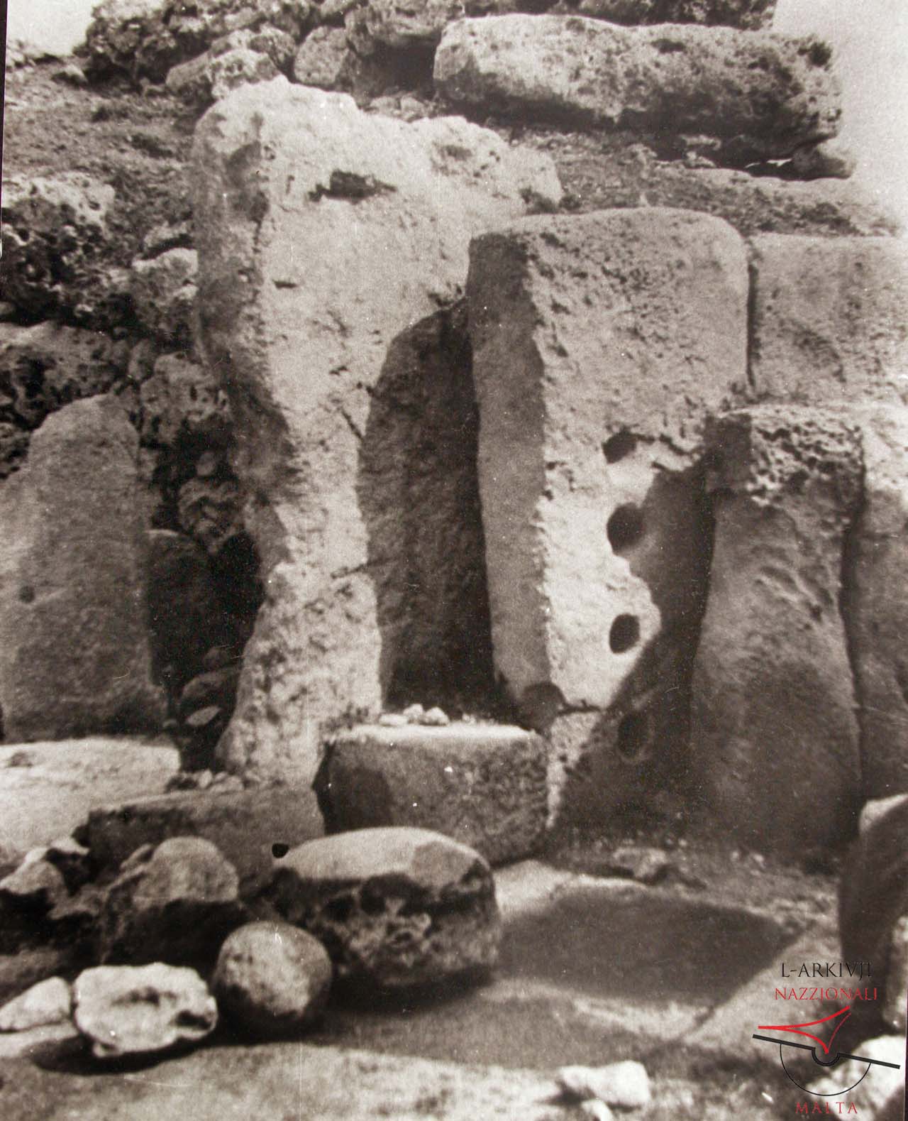 Ggantija's South Temple view