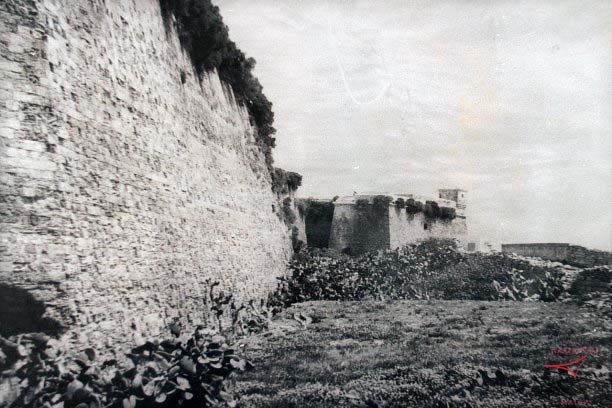 Curtain wall and St John Demi-Bastion at the Citadel
