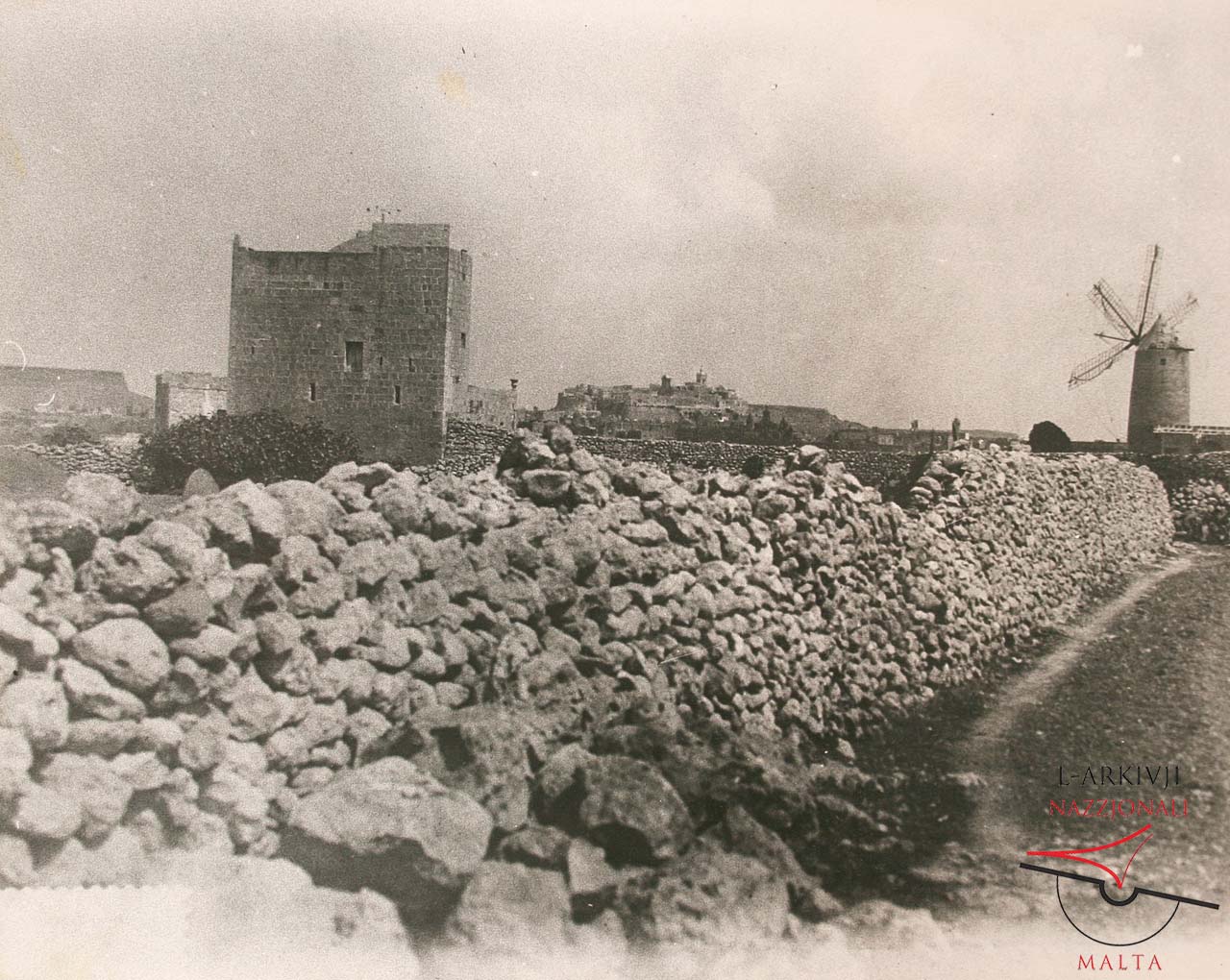 Windmill at Ta’ Marżiena