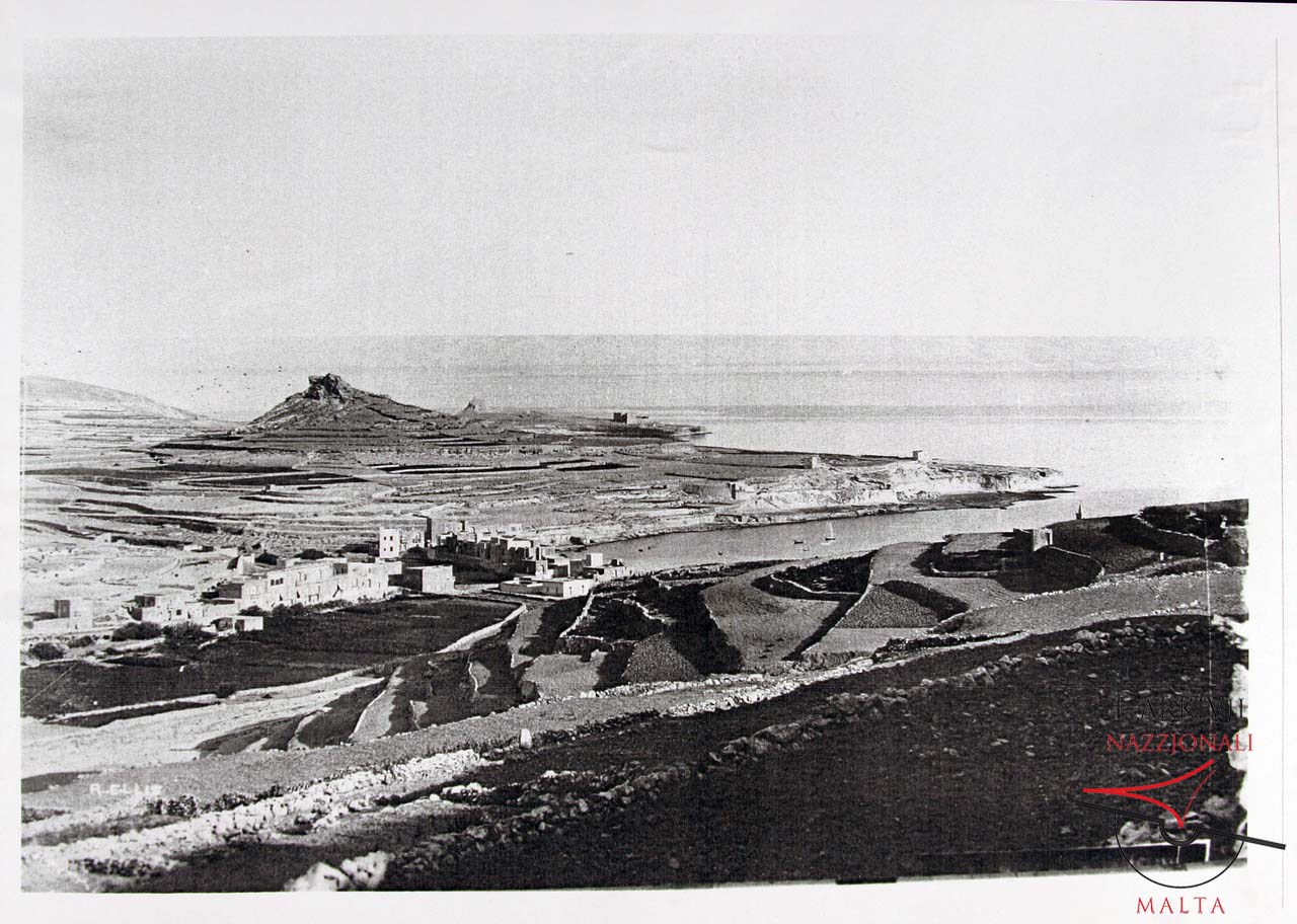 Marsalforn view from Għajn Damma