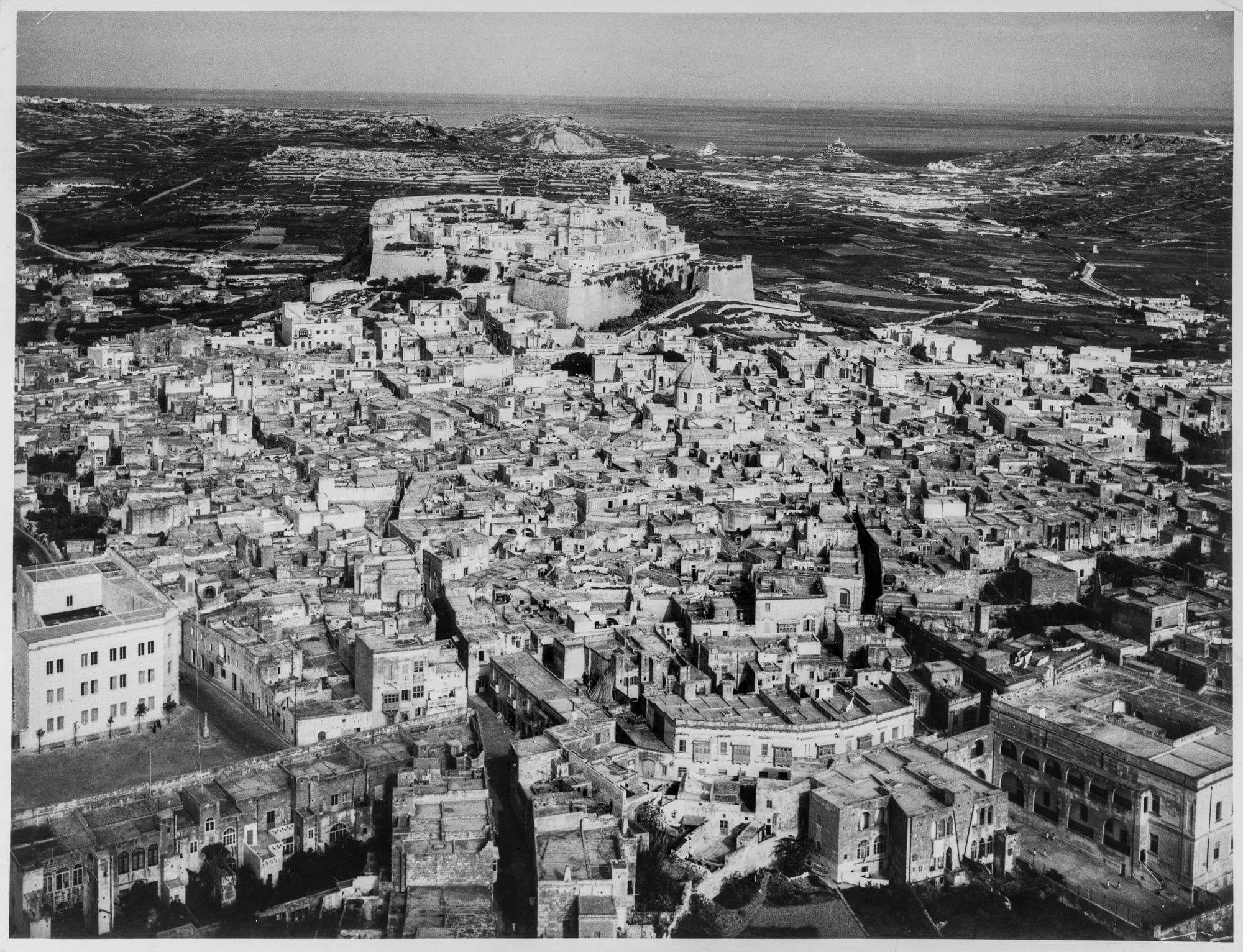 Aerial view of Victoria