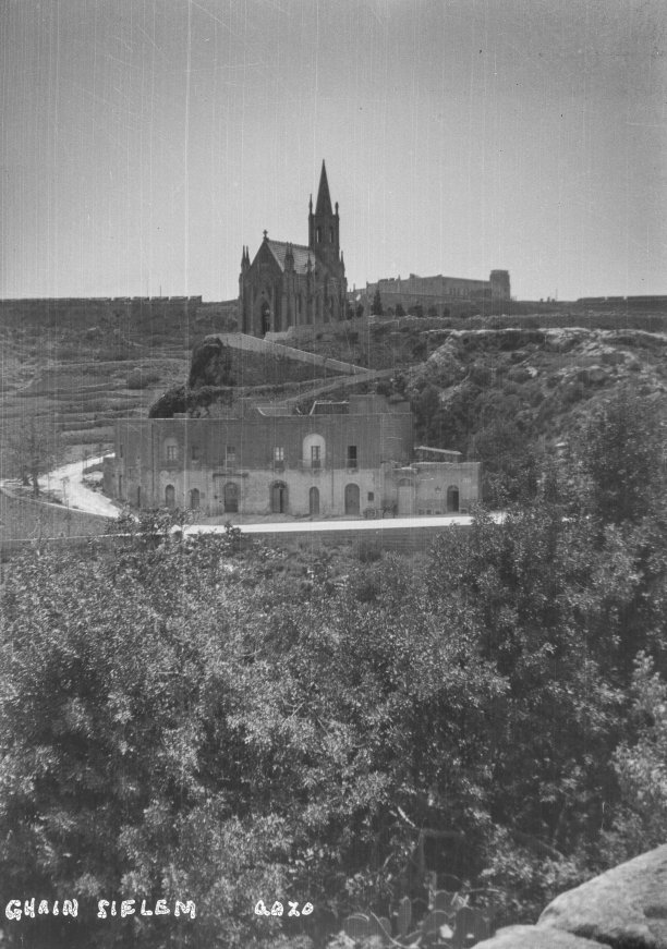 Lourdes Church overlooking Mġarr