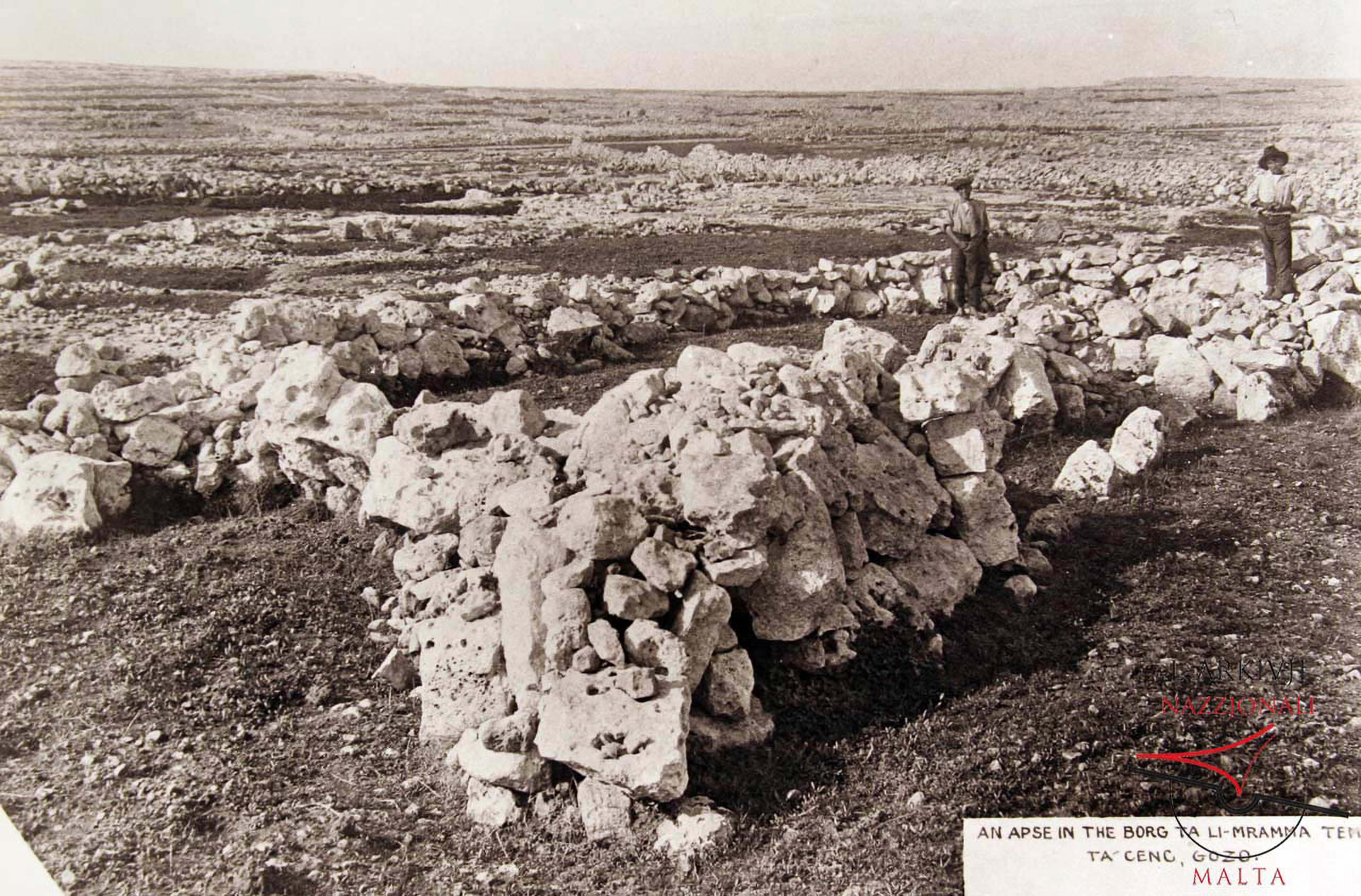 Apse at Borg tal-Imramma Temple