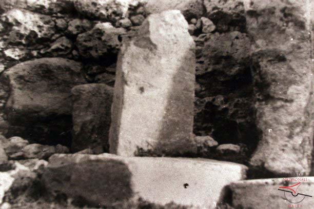 Ġgantija's South Temple standing stone