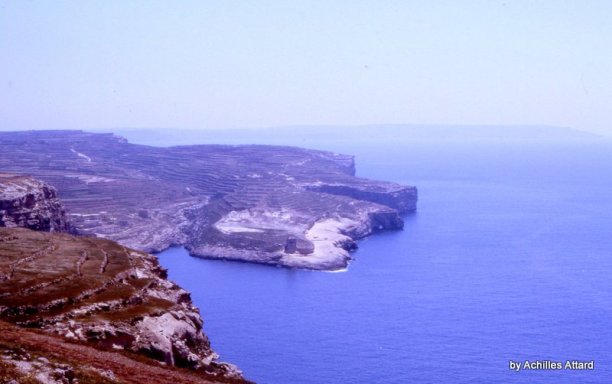 Coastal view from Xlendi