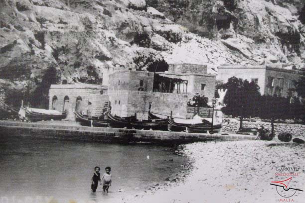 St Andrew’s statue at Xlendi
