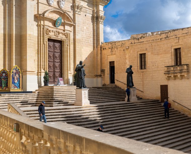 The Cathedral main entrance in the Citadel
