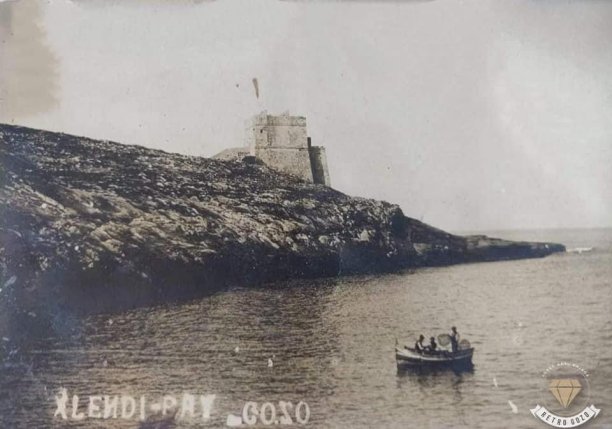 Xlendi watchtower overlooking the coast