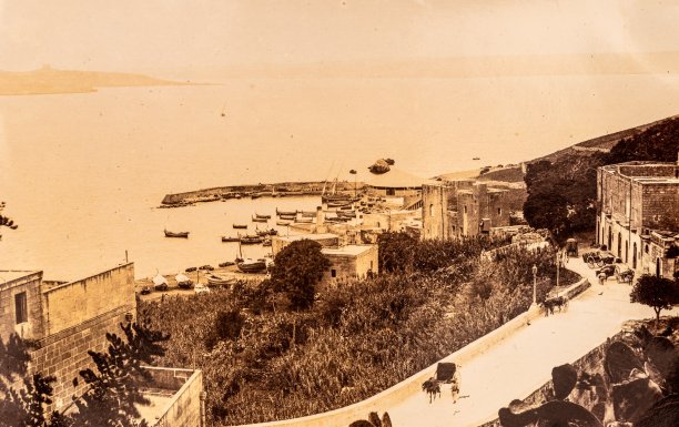 Mġarr Harbour from above