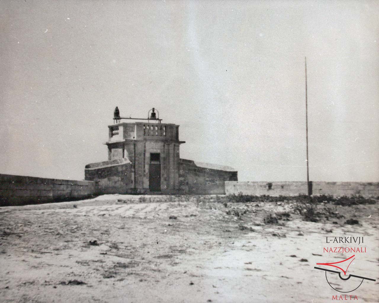 St Michael sentry-box and new clock tower at the Citadel