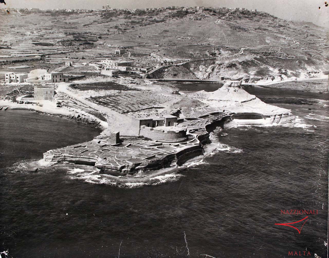 Aerial view of Marsalforn