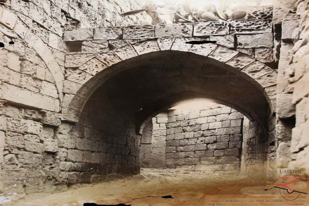 Narrow passage within the Citadel