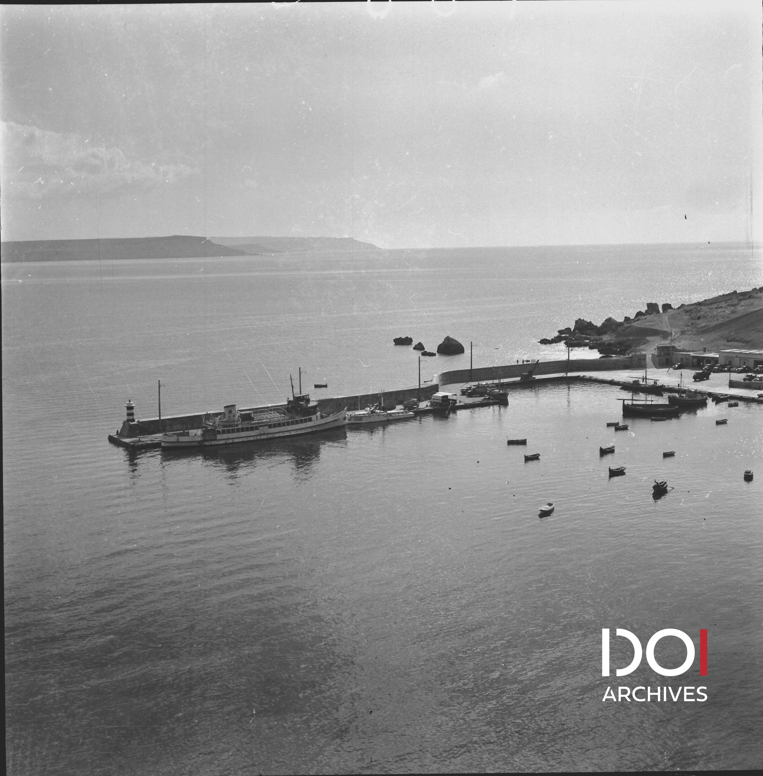 Mġarr Harbour in the past