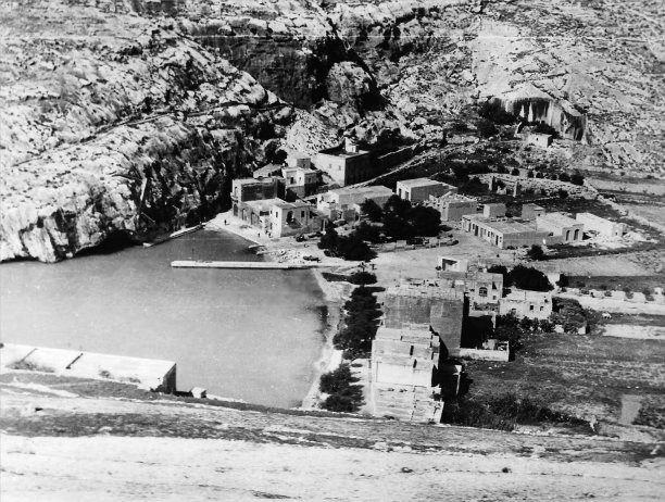 Early view of Xlendi bay