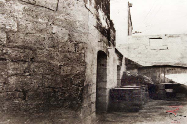 Historic houses in Blata Street in Għarb