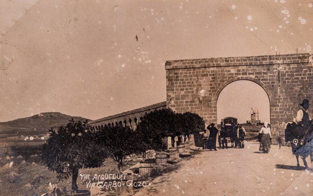British-Era Aqueducts on the way to Għarb